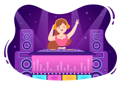 DJ Illustration